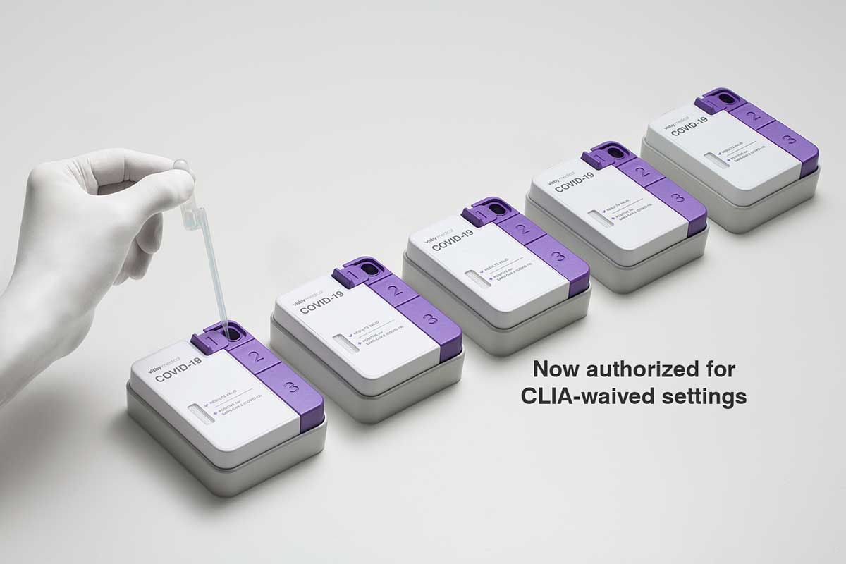 Visby Medical’s COVID-19 PCR Point of Care Test Authorized for Use in CLIA Waived Settings